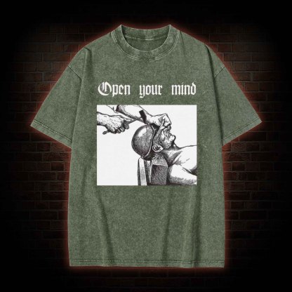 Open Your Mind Washed T-shirt