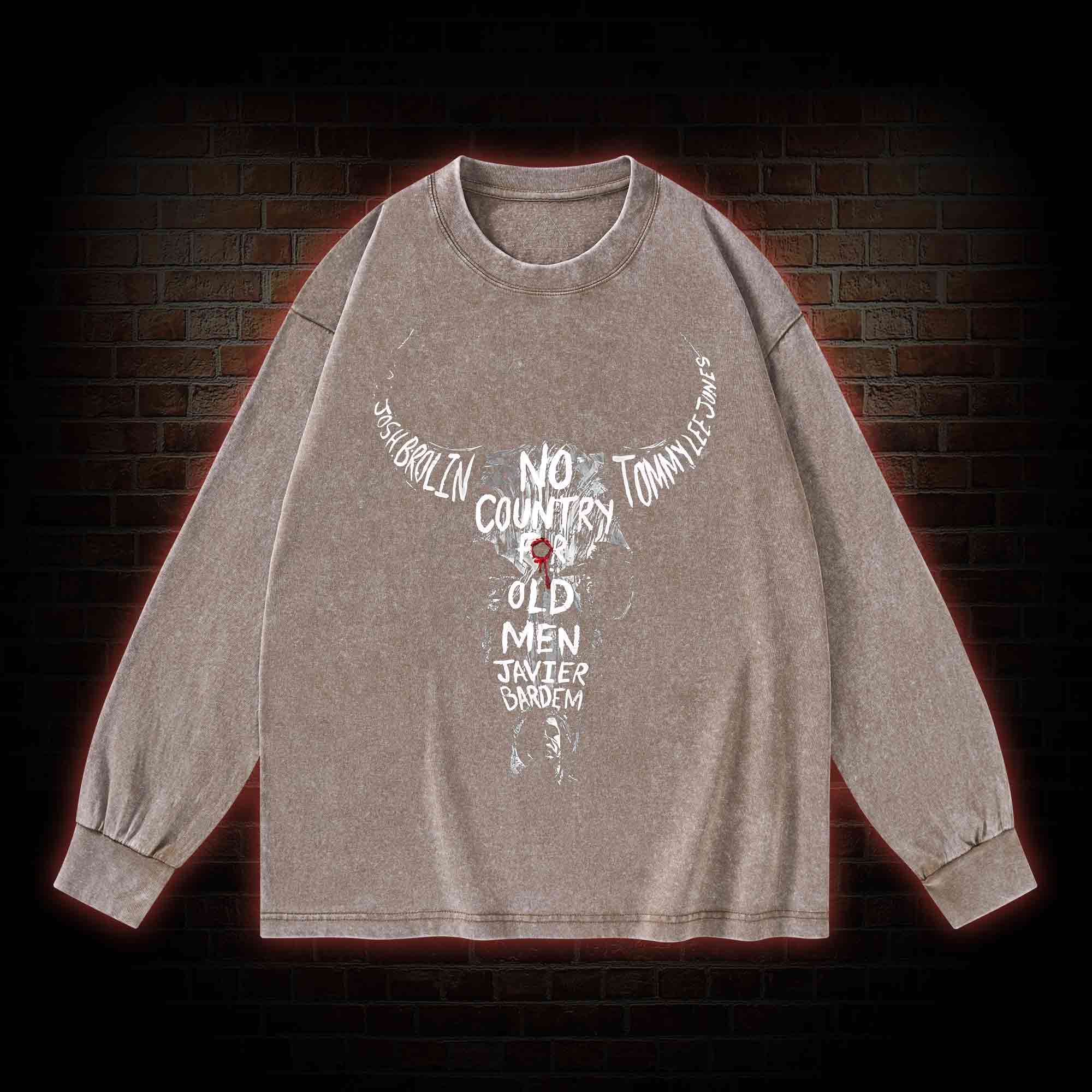 There are No Clean Getaways Washed Long-Sleeve T-shirt