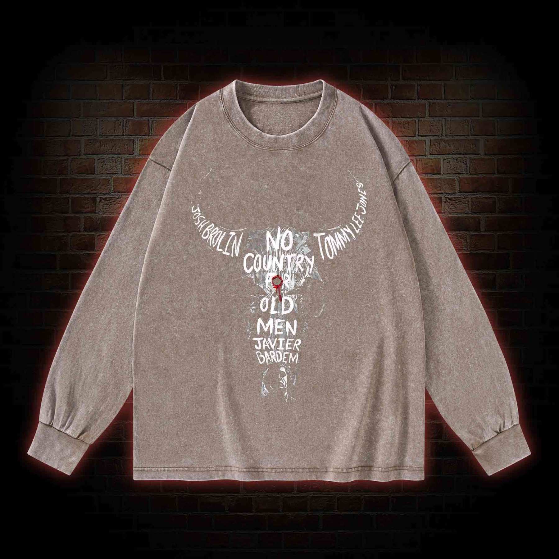 There are No Clean Getaways Washed Long-Sleeve T-shirt