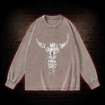 There are No Clean Getaways Washed Long-Sleeve T-shirt