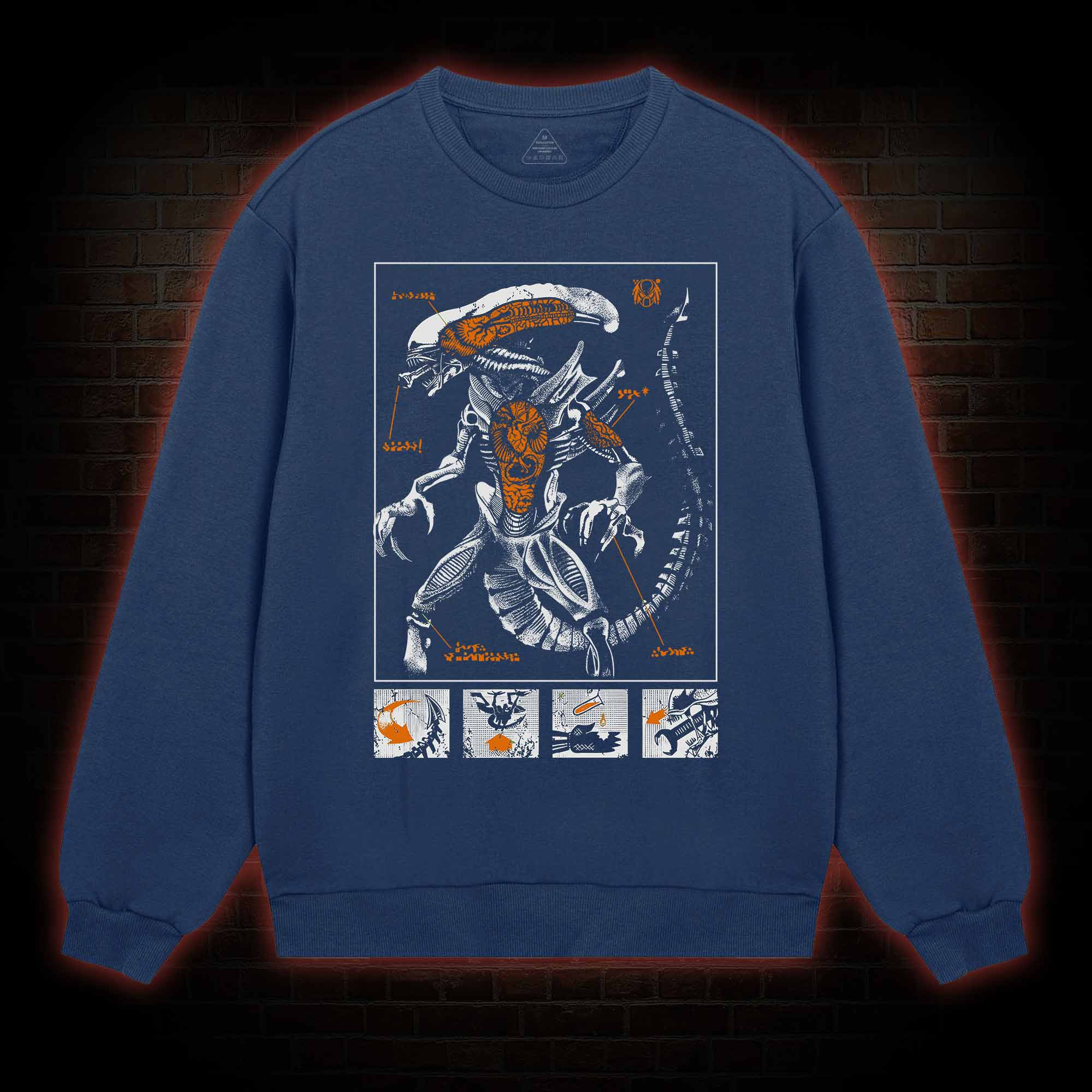Retro Perfect Organism Sweatshirt