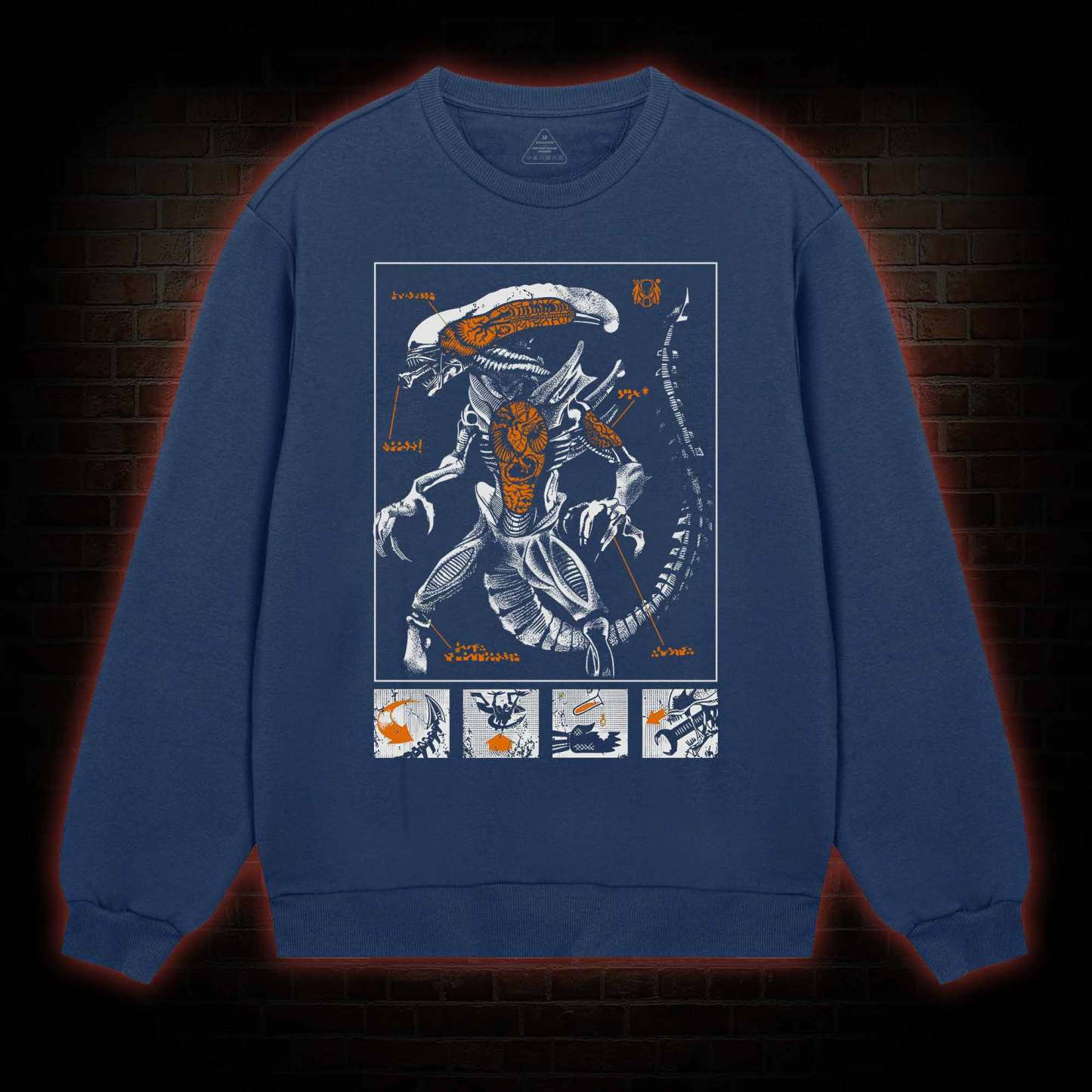 Retro Perfect Organism Sweatshirt