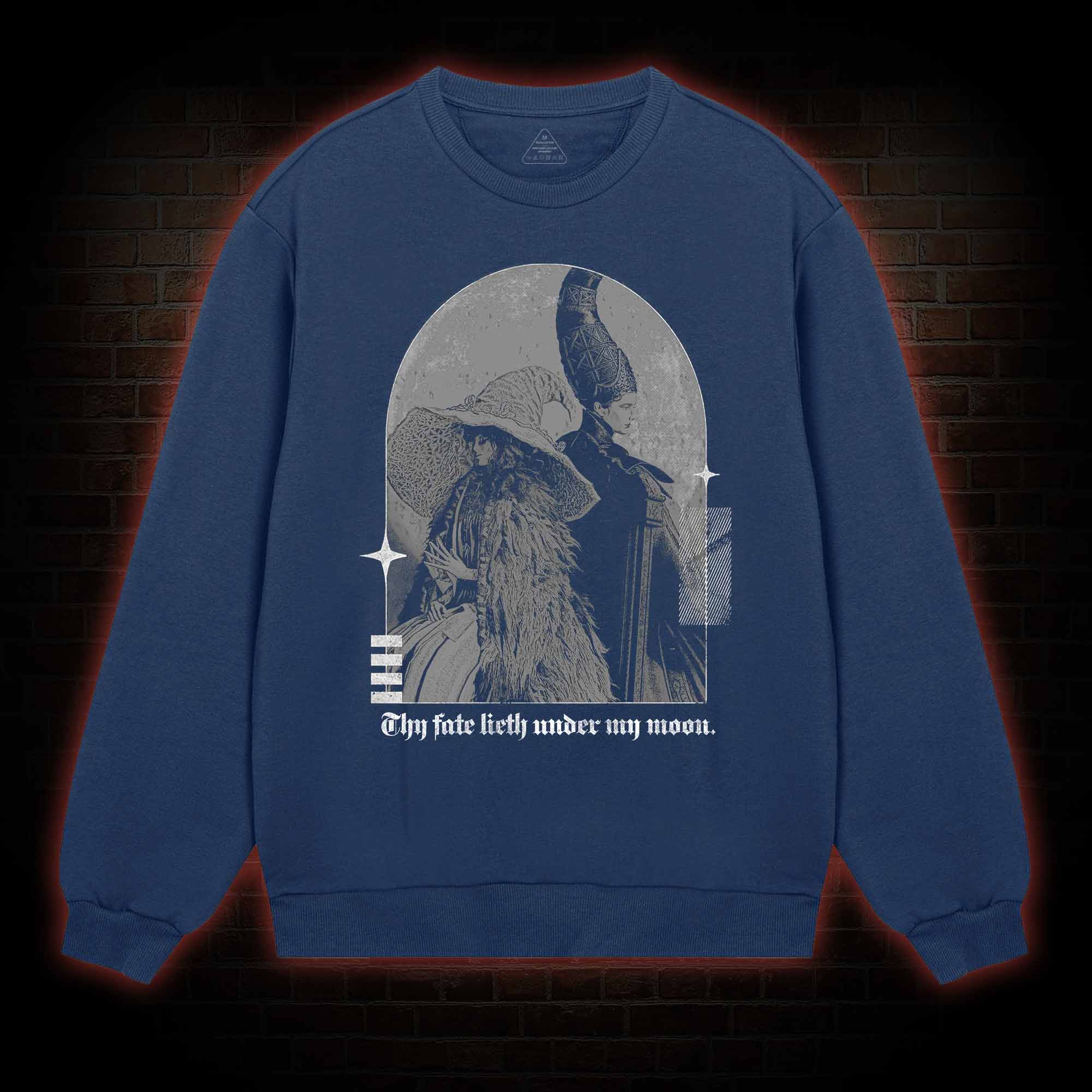 Thy Fate Lieth under My Moon Sweatshirt