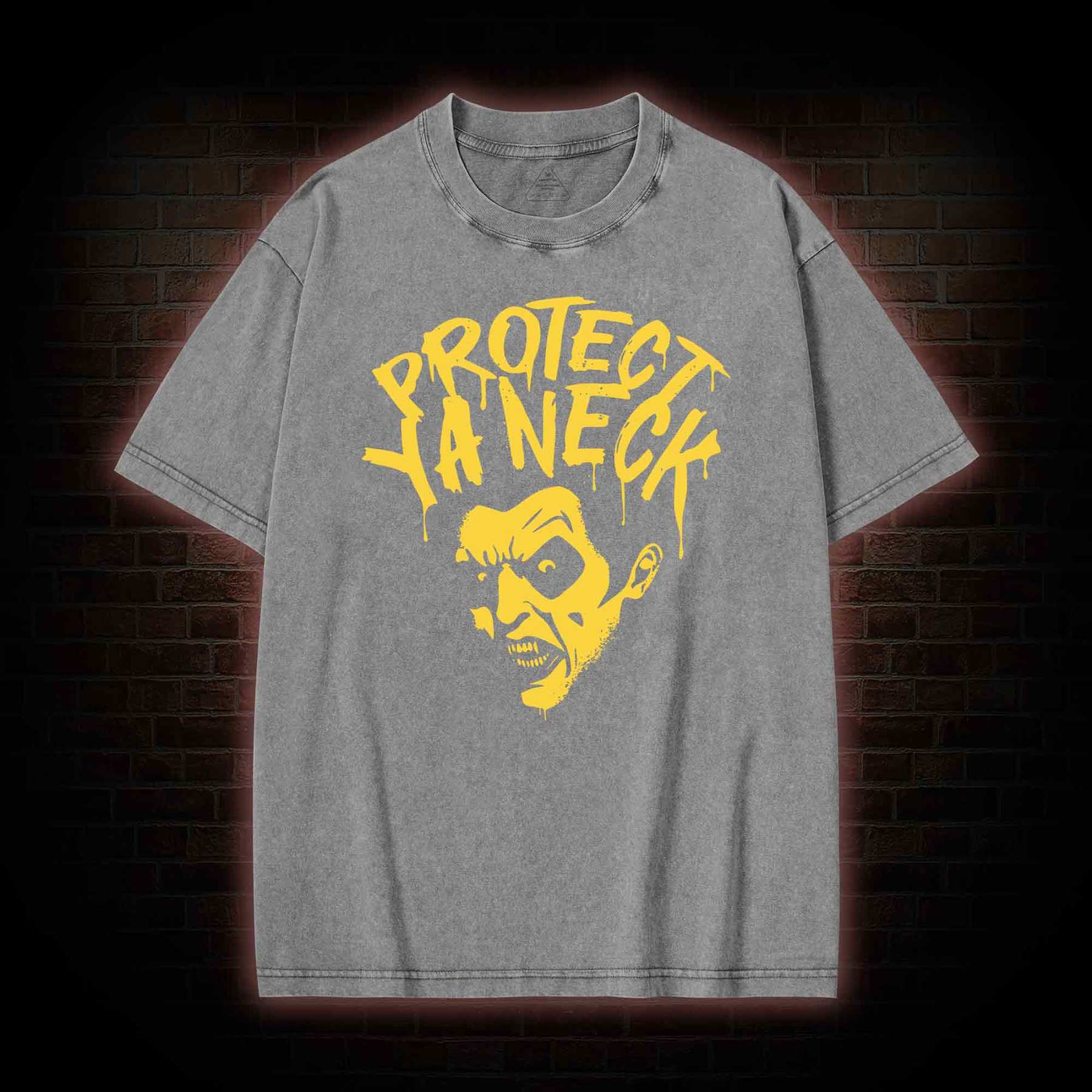 Protect Ya Neck Washed T-shirt