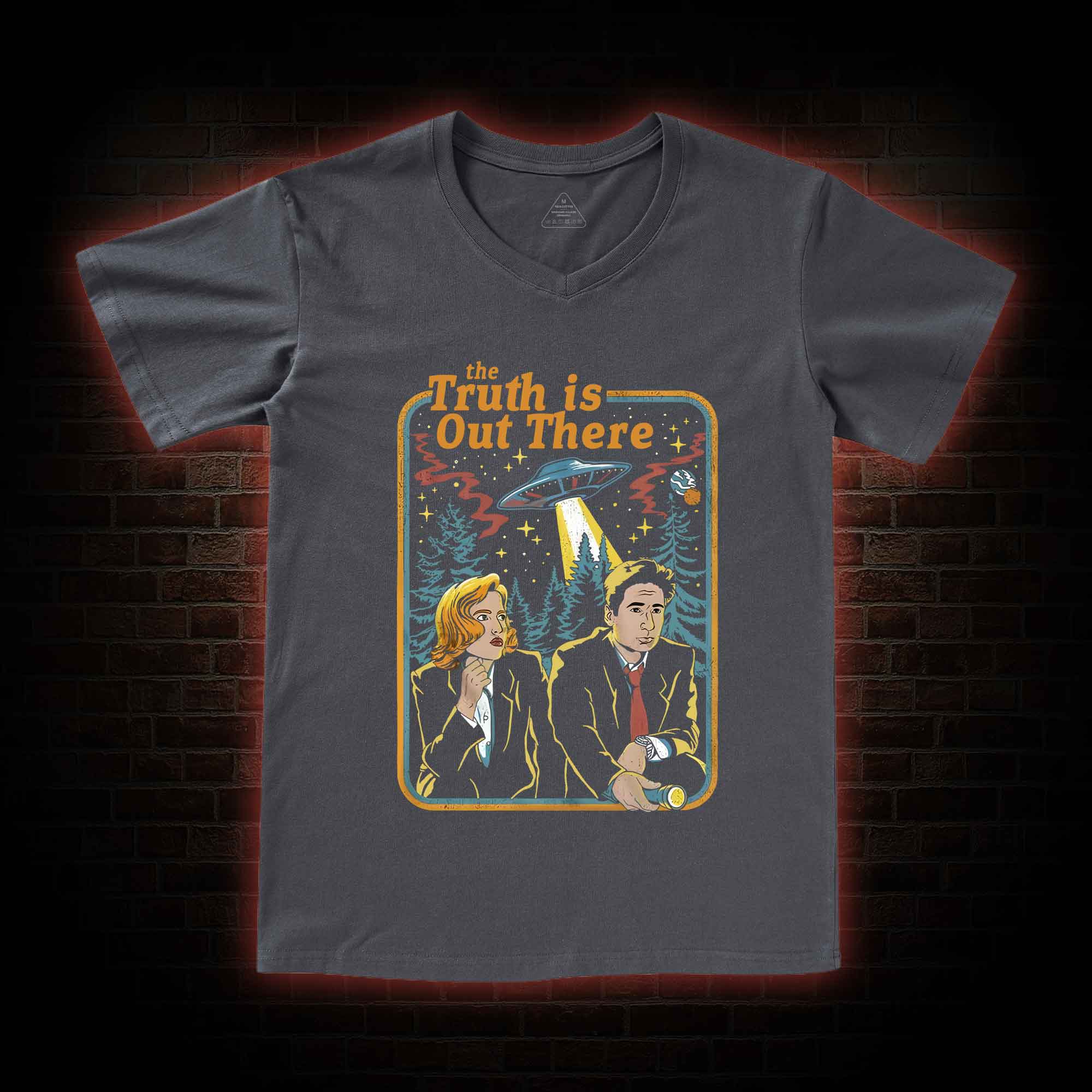 The Truth Is Out There V-Neck Classic T-Shirt