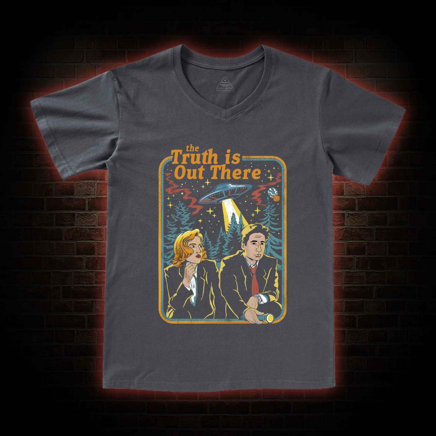 The Truth Is Out There V-Neck Classic T-Shirt