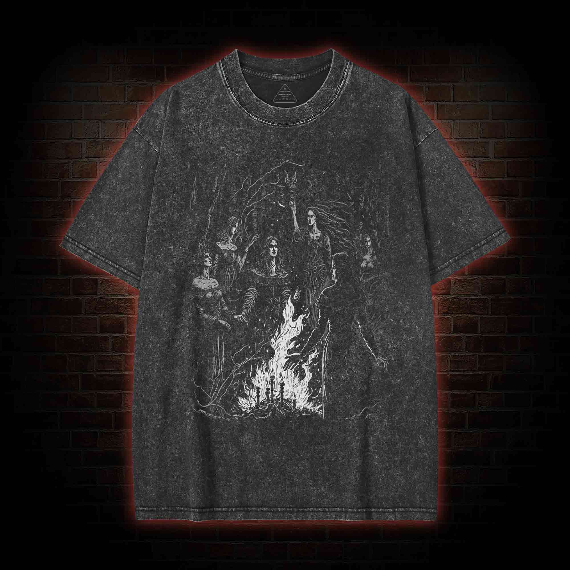 Witches Sabbath Vintage Washed T-shirt