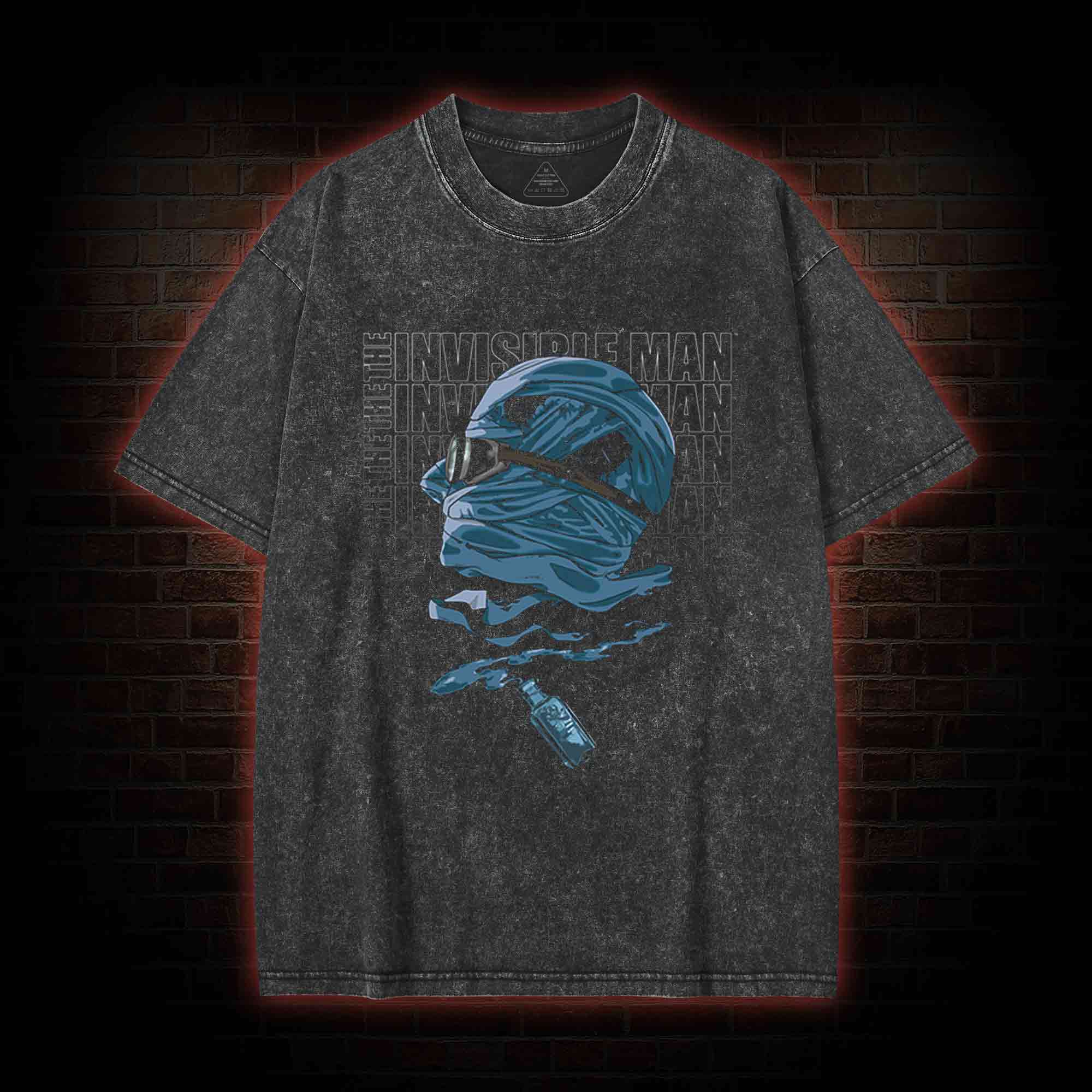 Invisible Man Washed T-shirt
