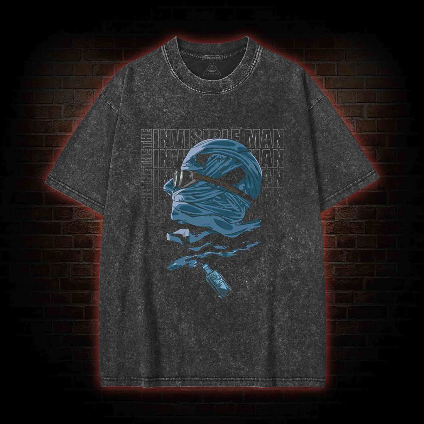 Invisible Man Washed T-shirt