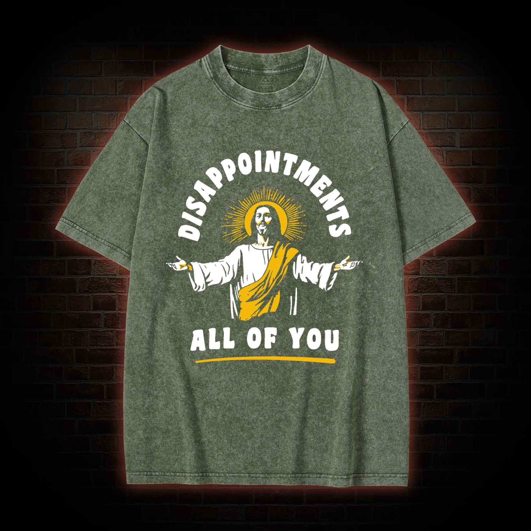 Disappointments All Of You Washed T-shirt