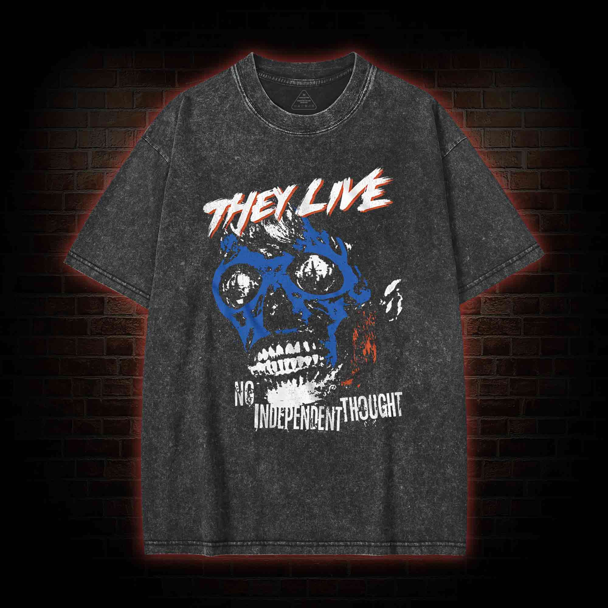 No Independent Thought Washed T-shirt