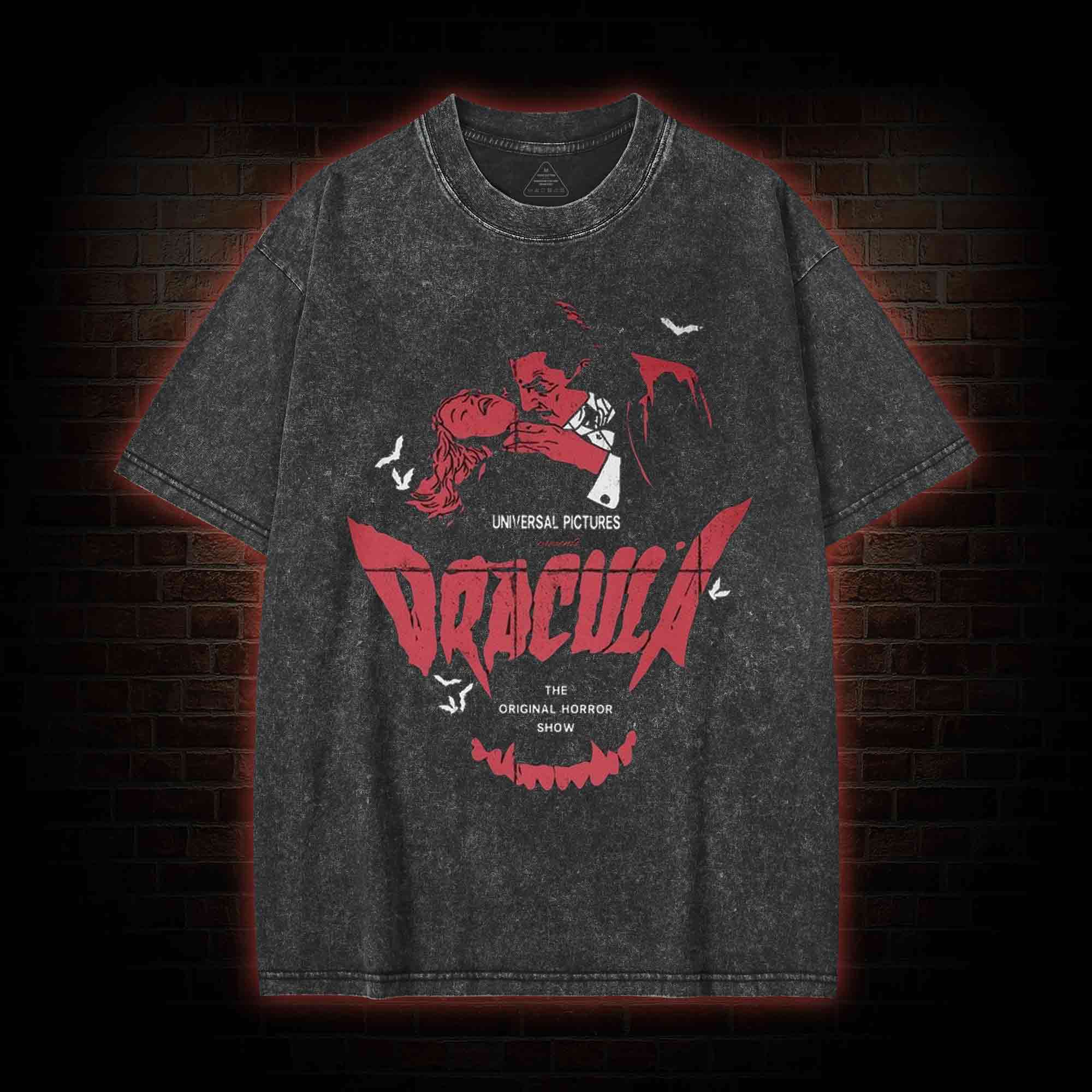 Vintage Dracula Washed T-shirt