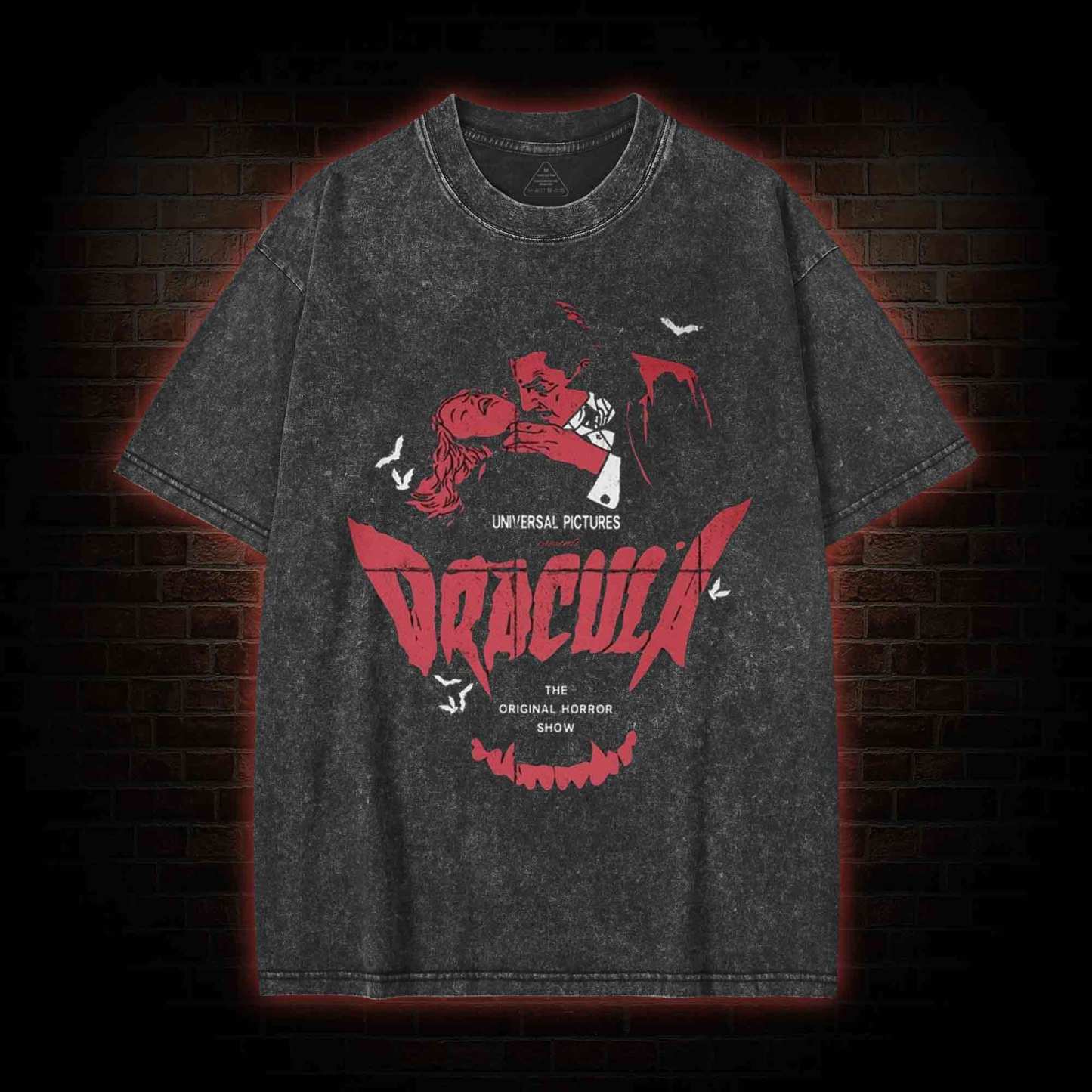 Vintage Dracula Washed T-shirt