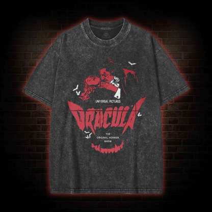Vintage Dracula Washed T-shirt