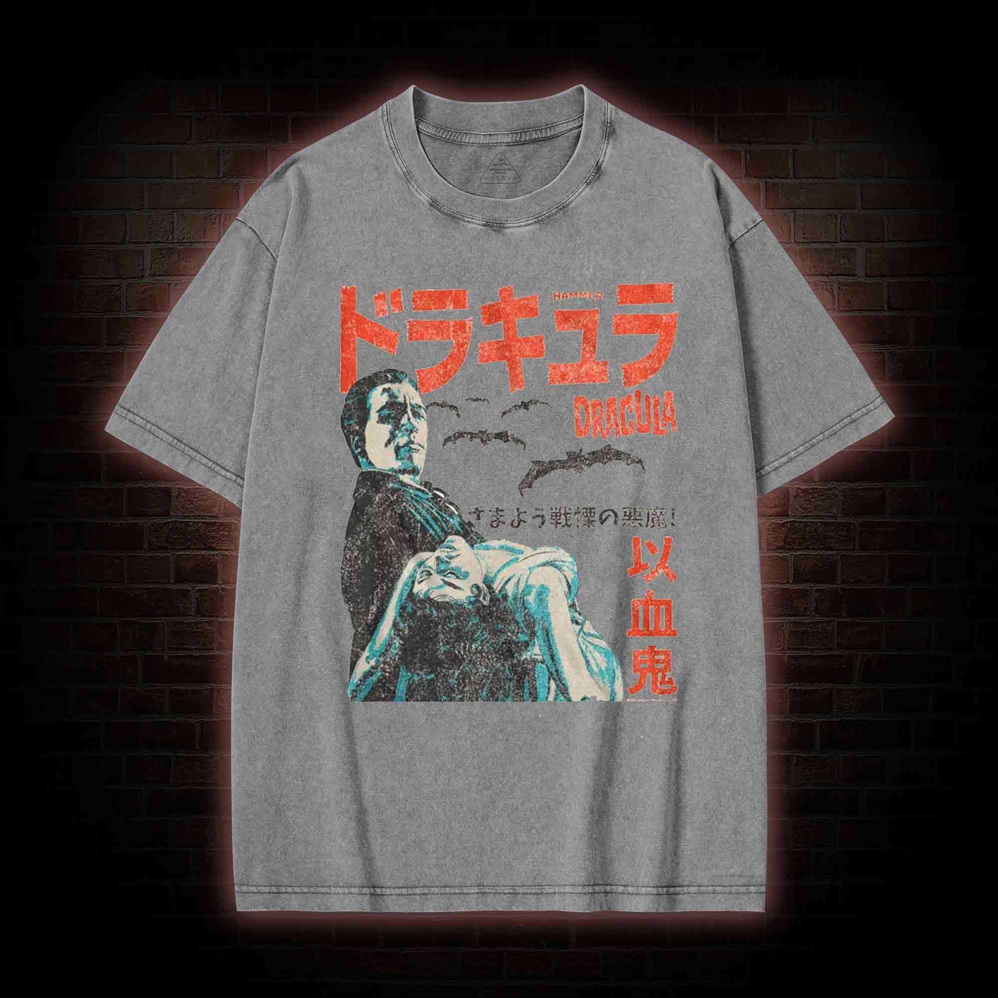 Count Dracula Washed T-shirt