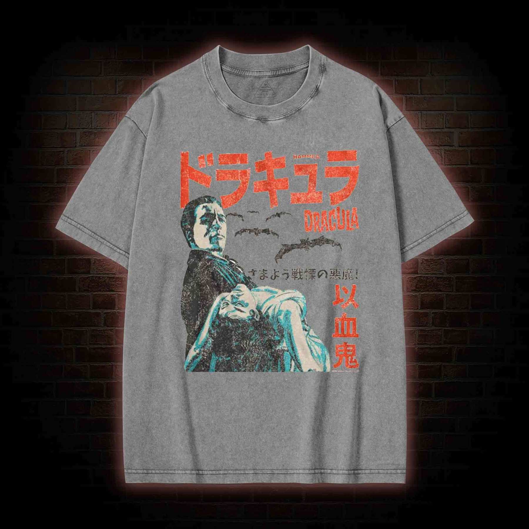 Count Dracula Washed T-shirt