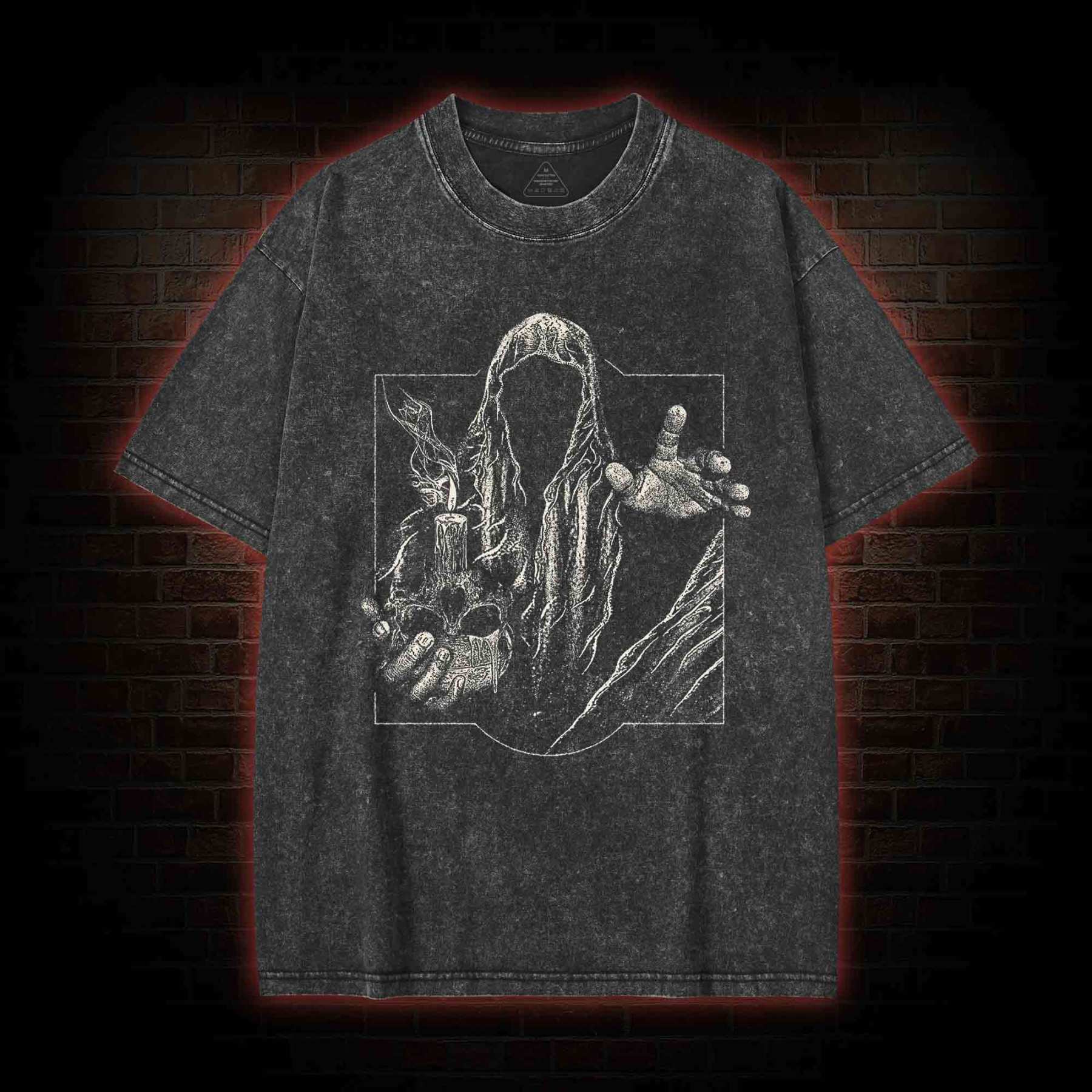 Faceless Reaper Washed T-shirt