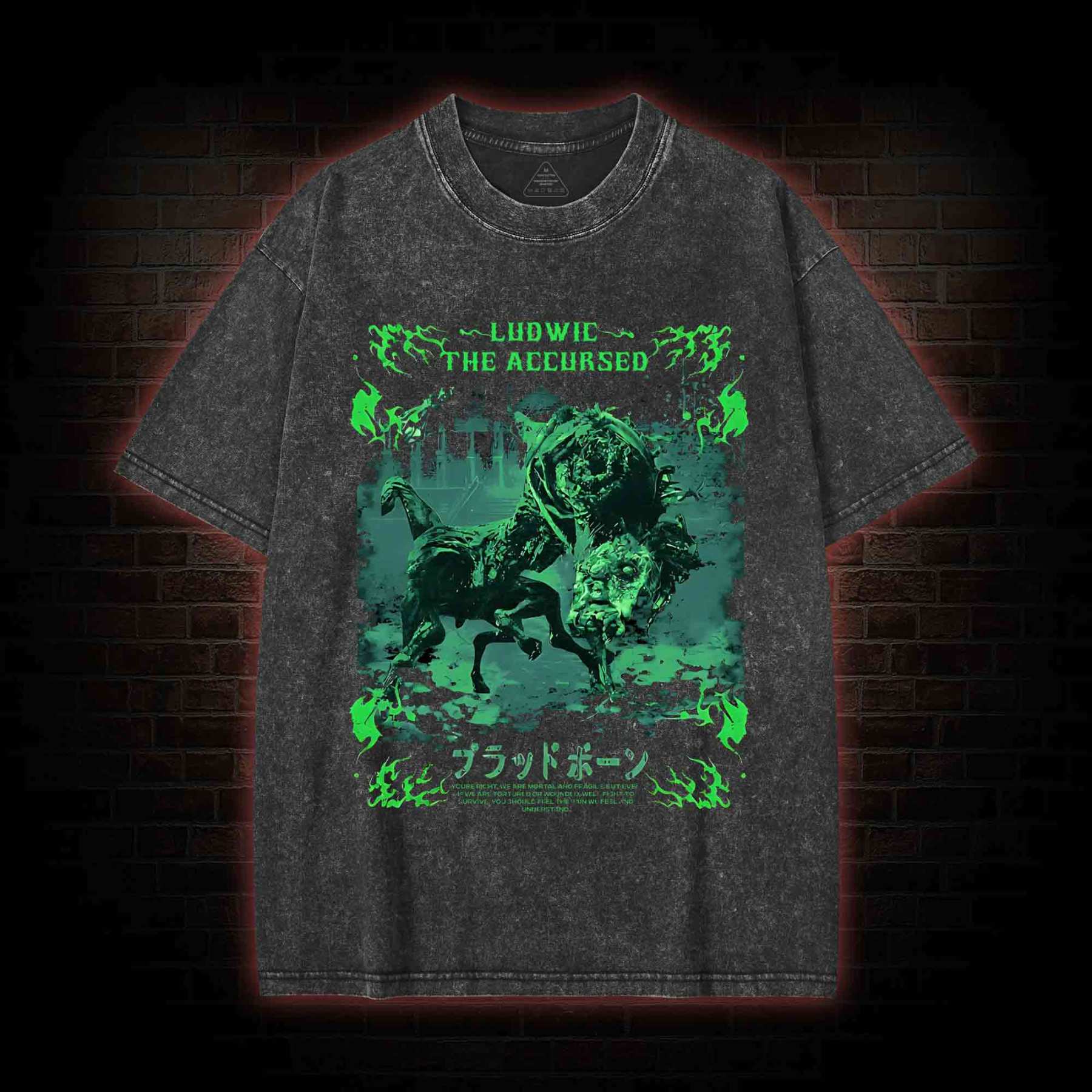 The Accursed Washed T-shirt