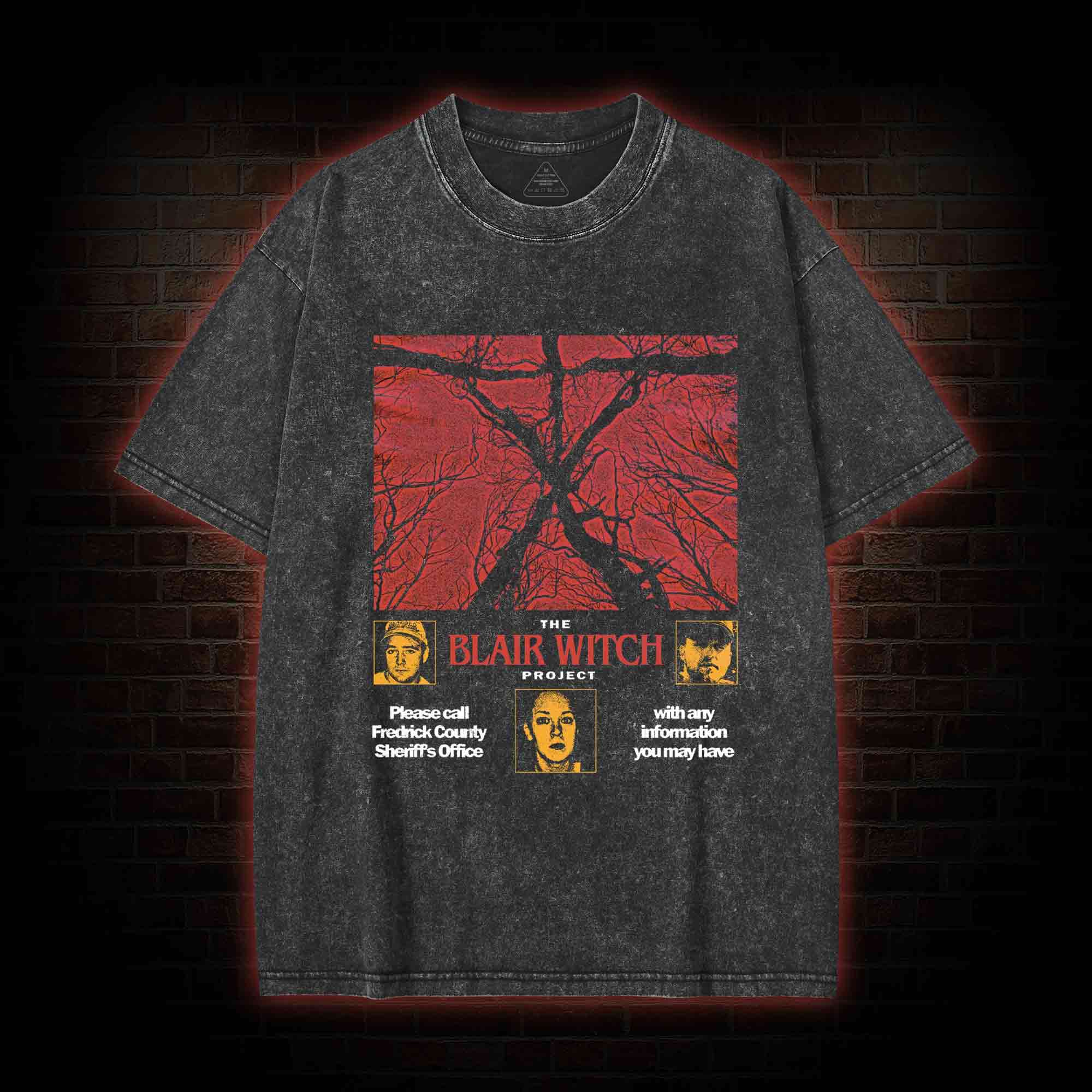 The Witch Horror Washed T-shirt