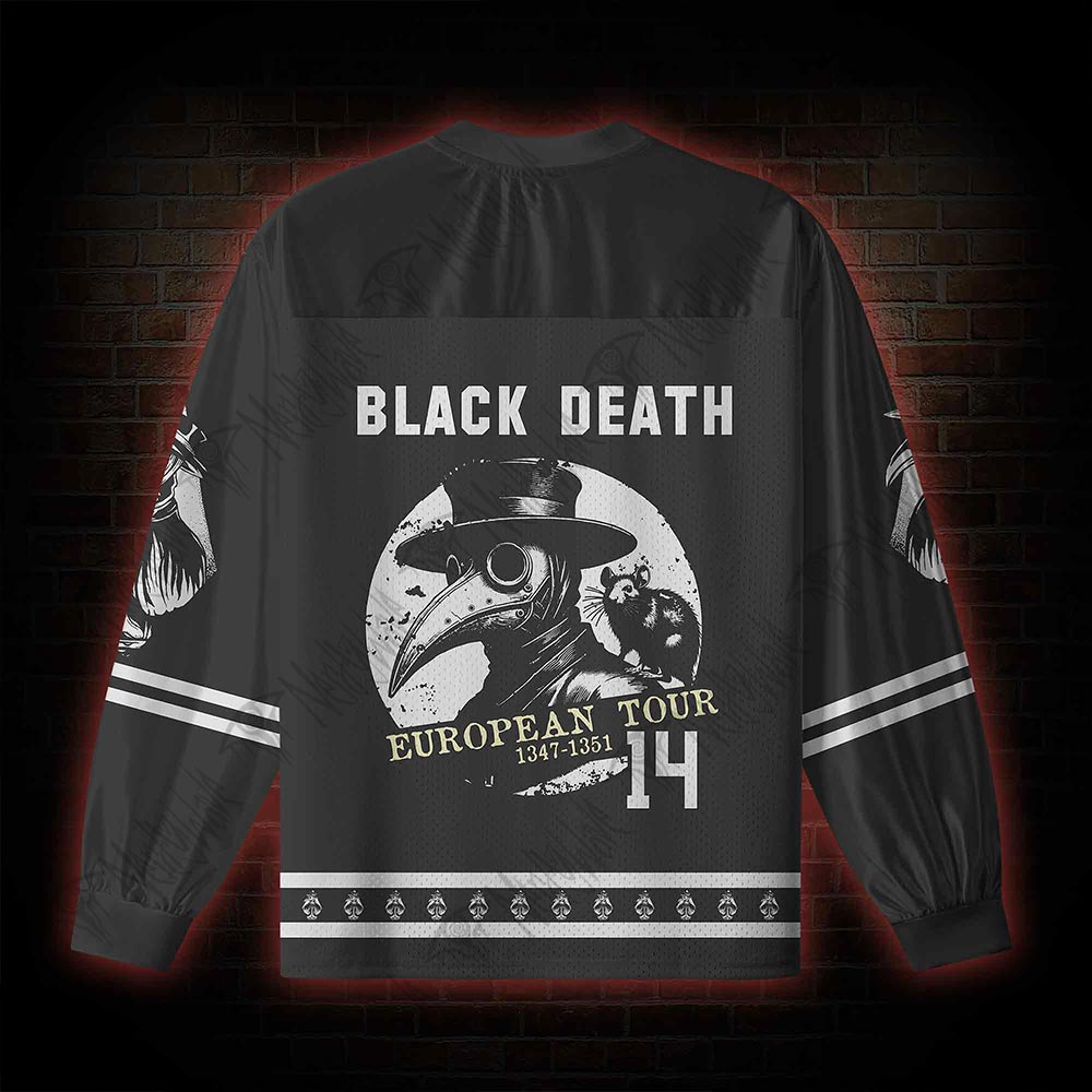 Black Death European Tour V-Neck Long Sleeve Jersey