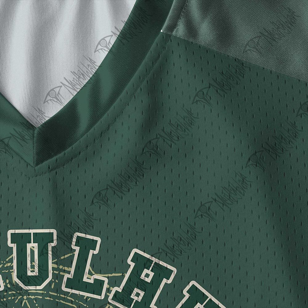 Cthulhu Vintage V-Neck Long Sleeve Jersey