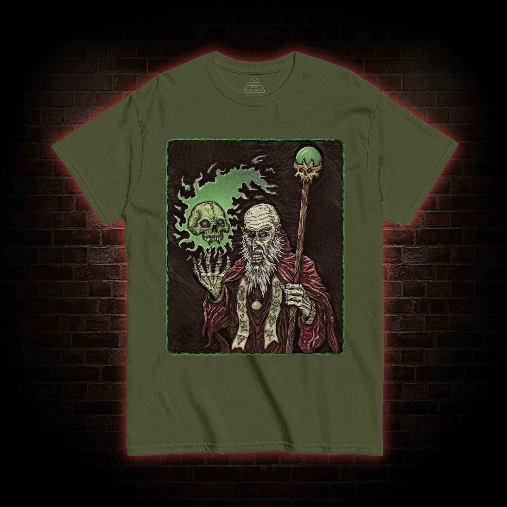 Necromancer Retro T-shirt