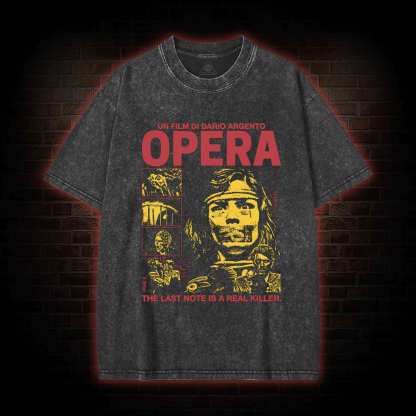 The Last Note is a Real Killer Washed T-shirt