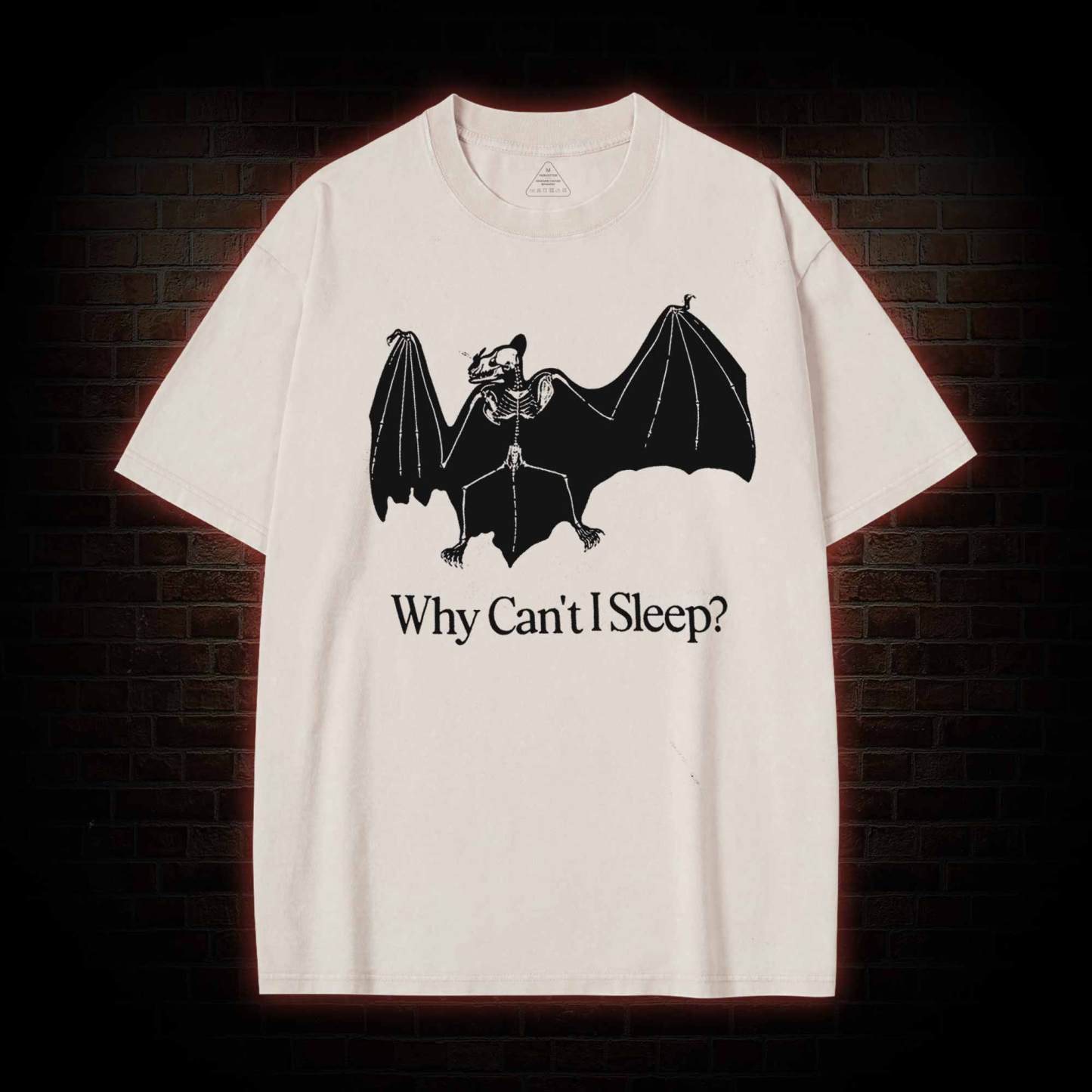 Why Can't I Sleep? Washed T-shirt