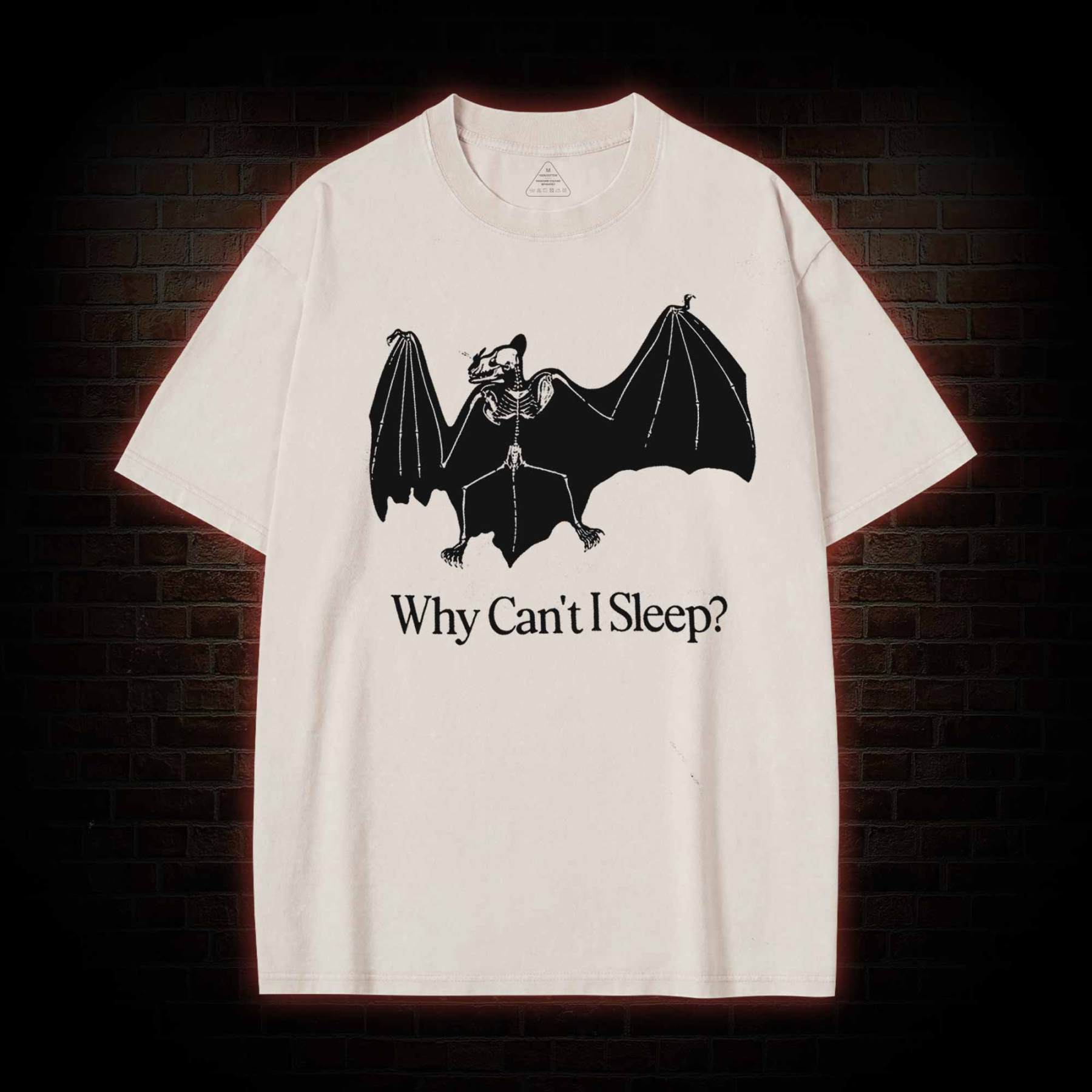 Why Can't I Sleep? Washed T-shirt