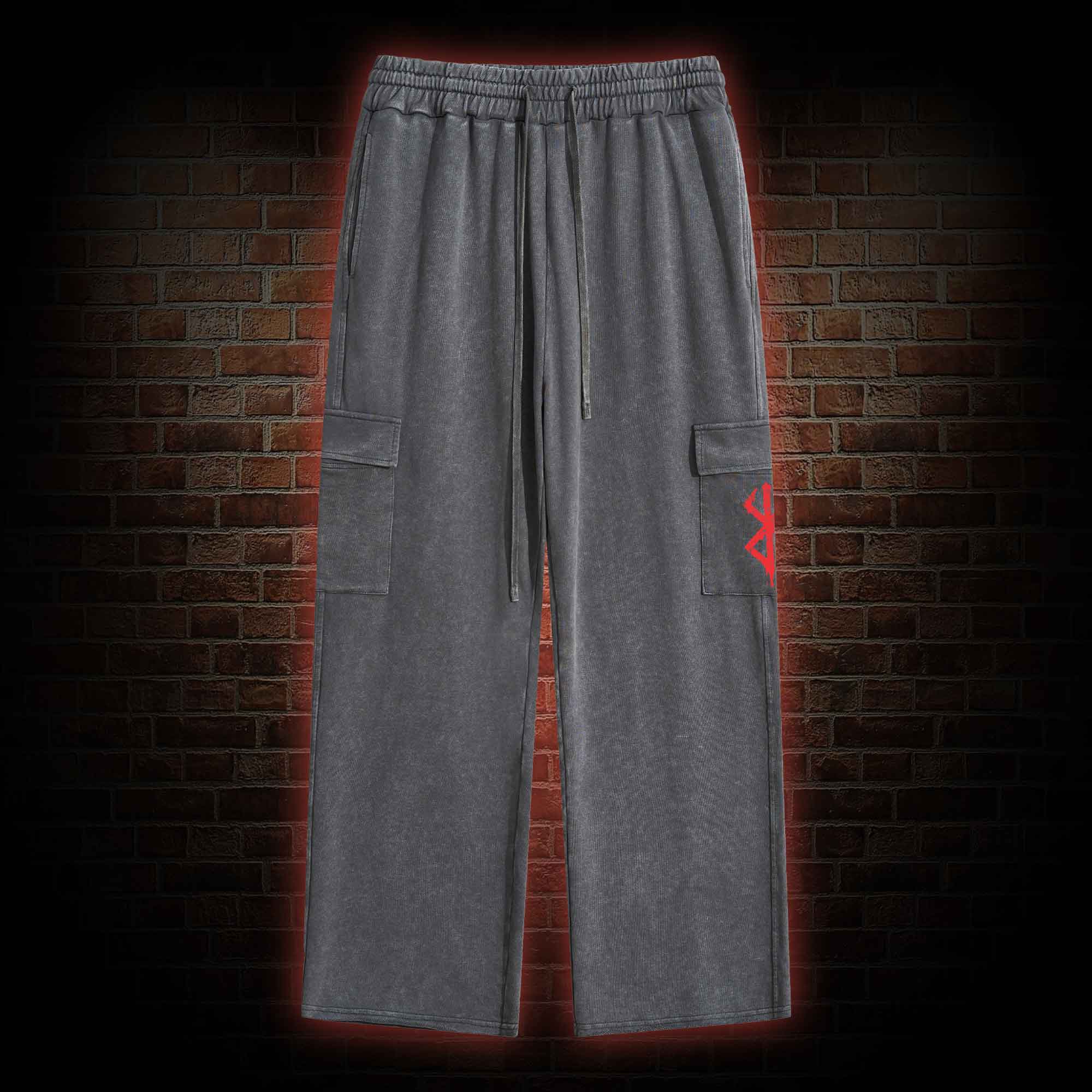 Each Man is Tortured by His Dream Washed Cargo Pants