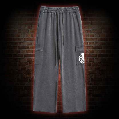 Cthulhu Washed Cargo Pants