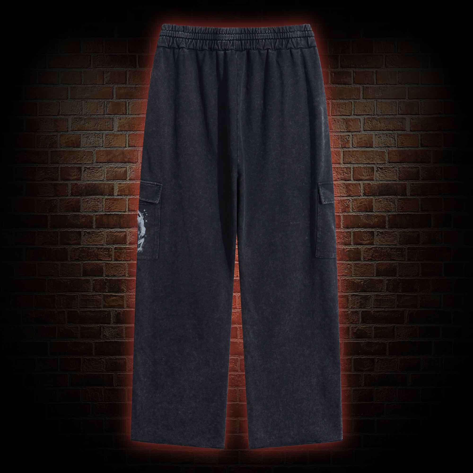 Dancing Frogs Washed Cargo Pants