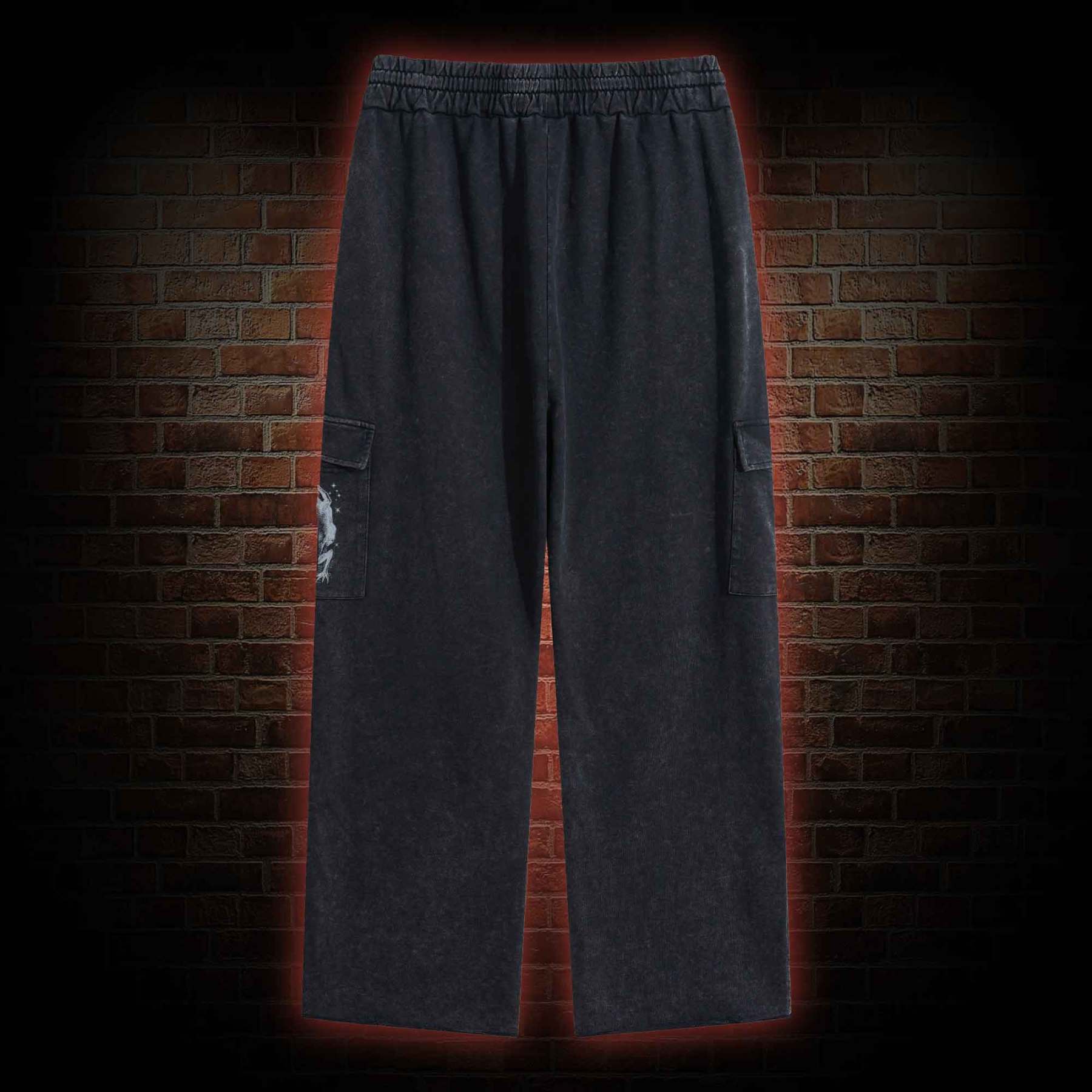 Dancing Frogs Washed Cargo Pants