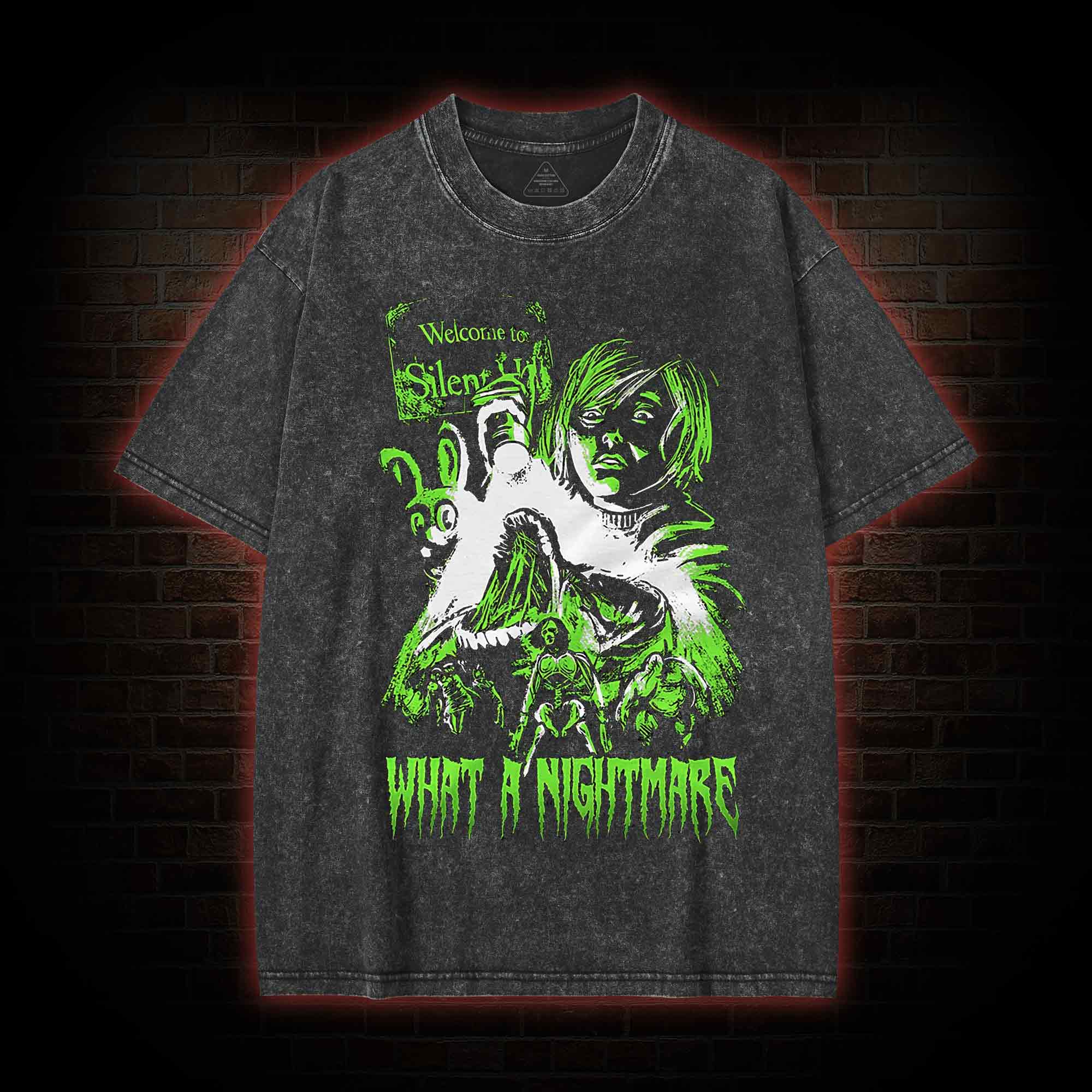 What a Nightmare Washed T-shirt