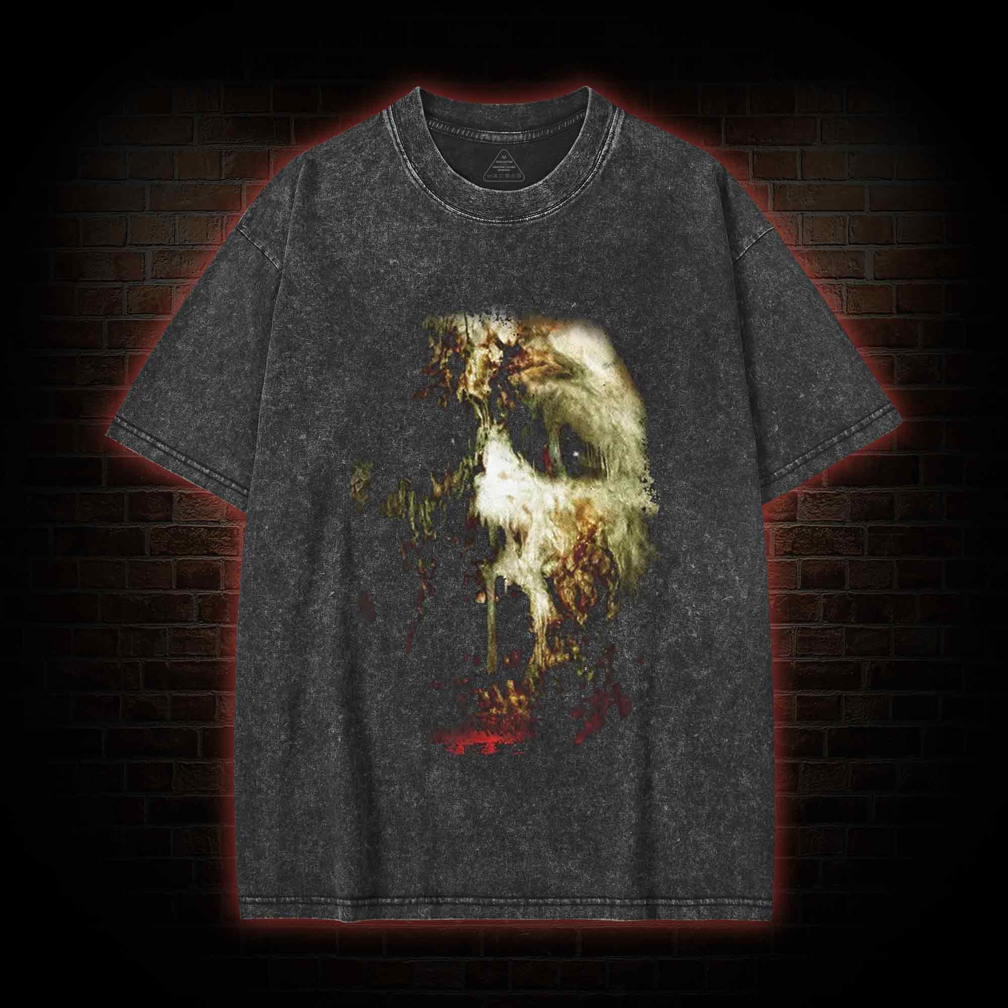 Don't Go Out! Washed T-shirt