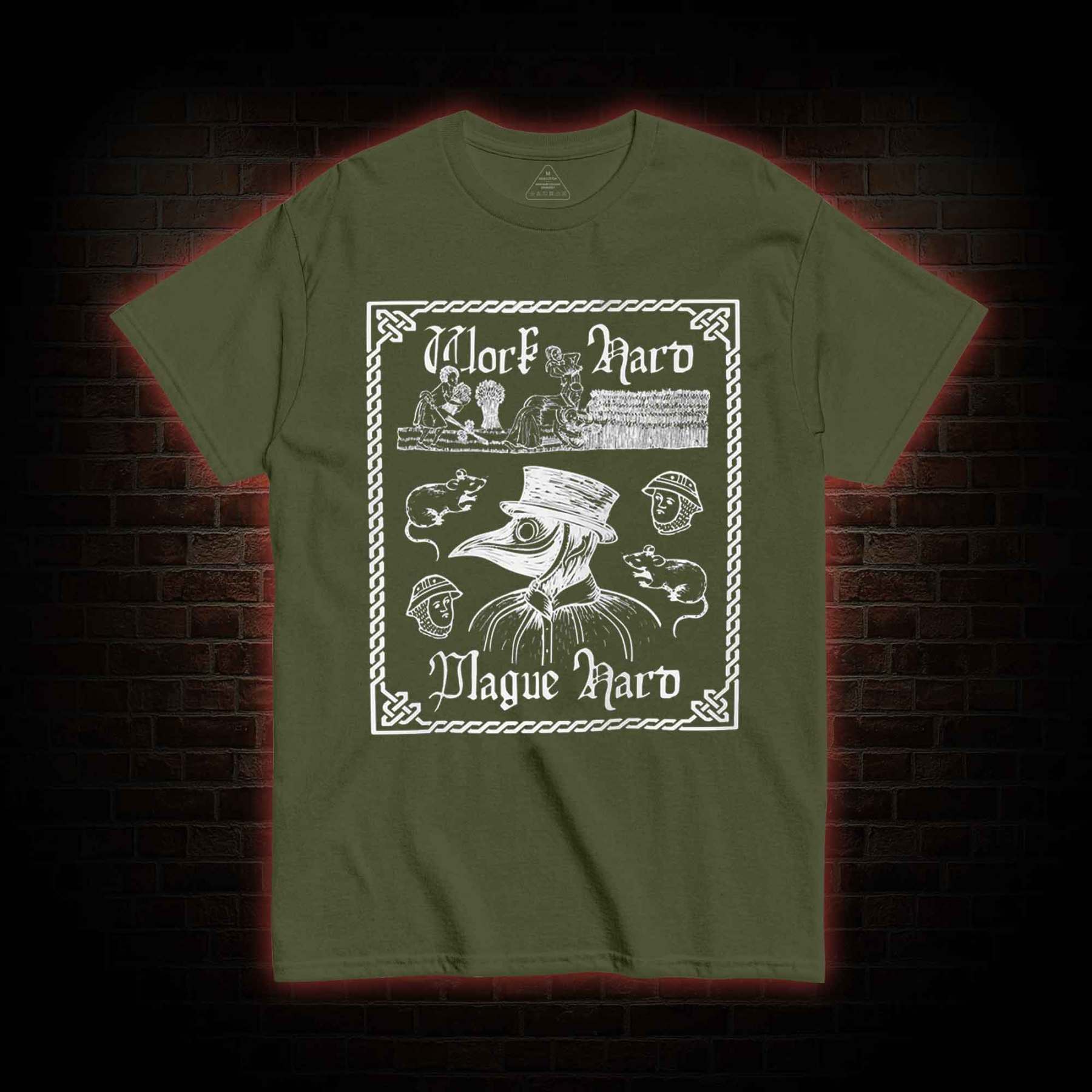 Plague Doctor Gothic T-shirt