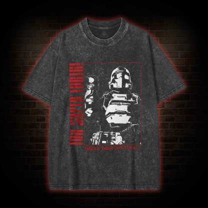 Tactical Star Soldier Washed T-shirt