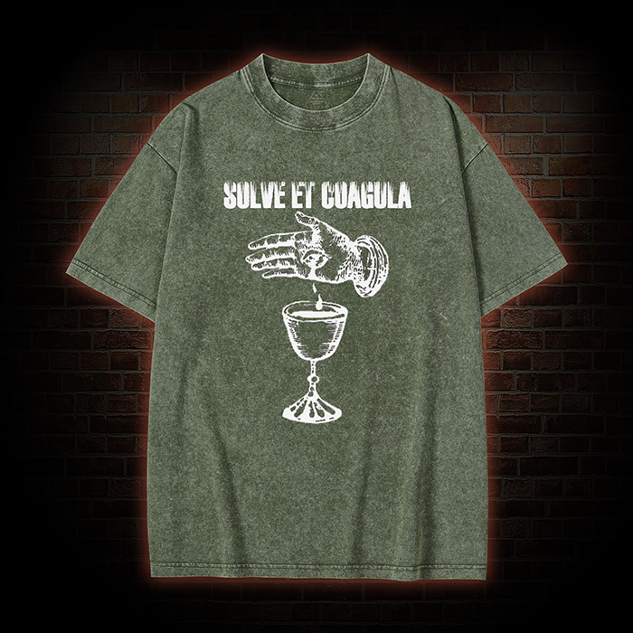 Solve Et Coagula Washed T-shirt