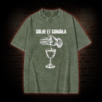 Solve Et Coagula Washed T-shirt