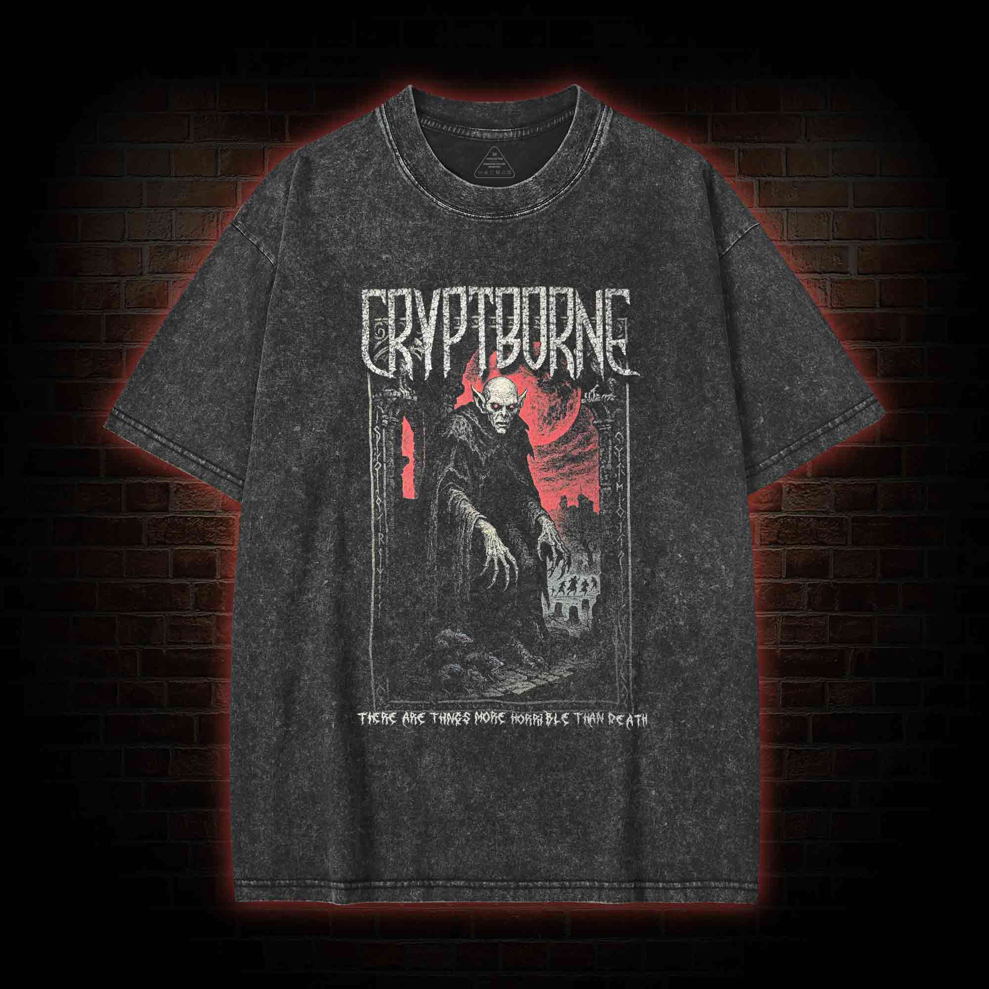 There are Things More Horrible than Death Washed T-shirt