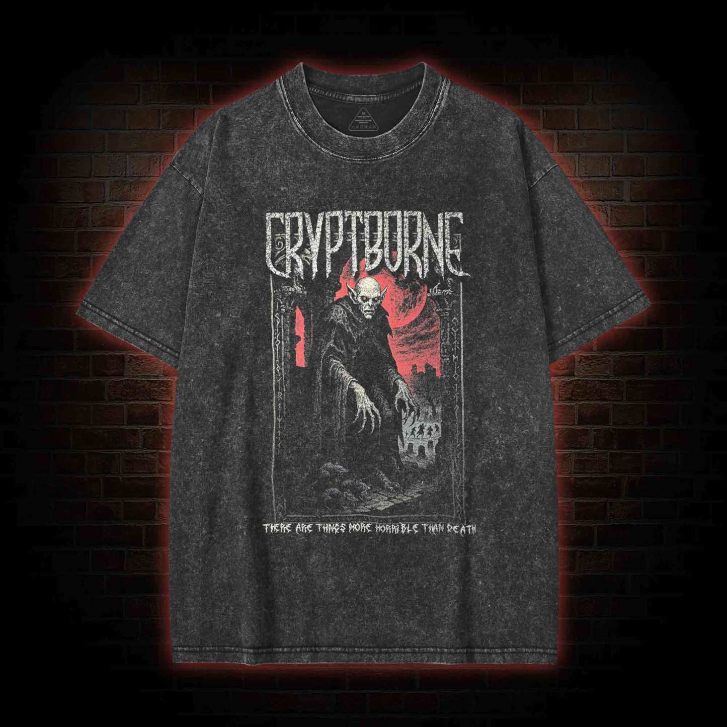 There are Things More Horrible than Death Washed T-shirt