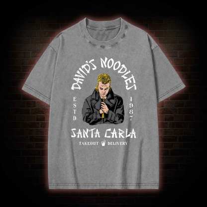 David's Noodles Santa Carla Washed T-shirt