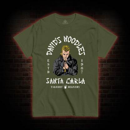 David's Noodles Santa Carla T-shirt