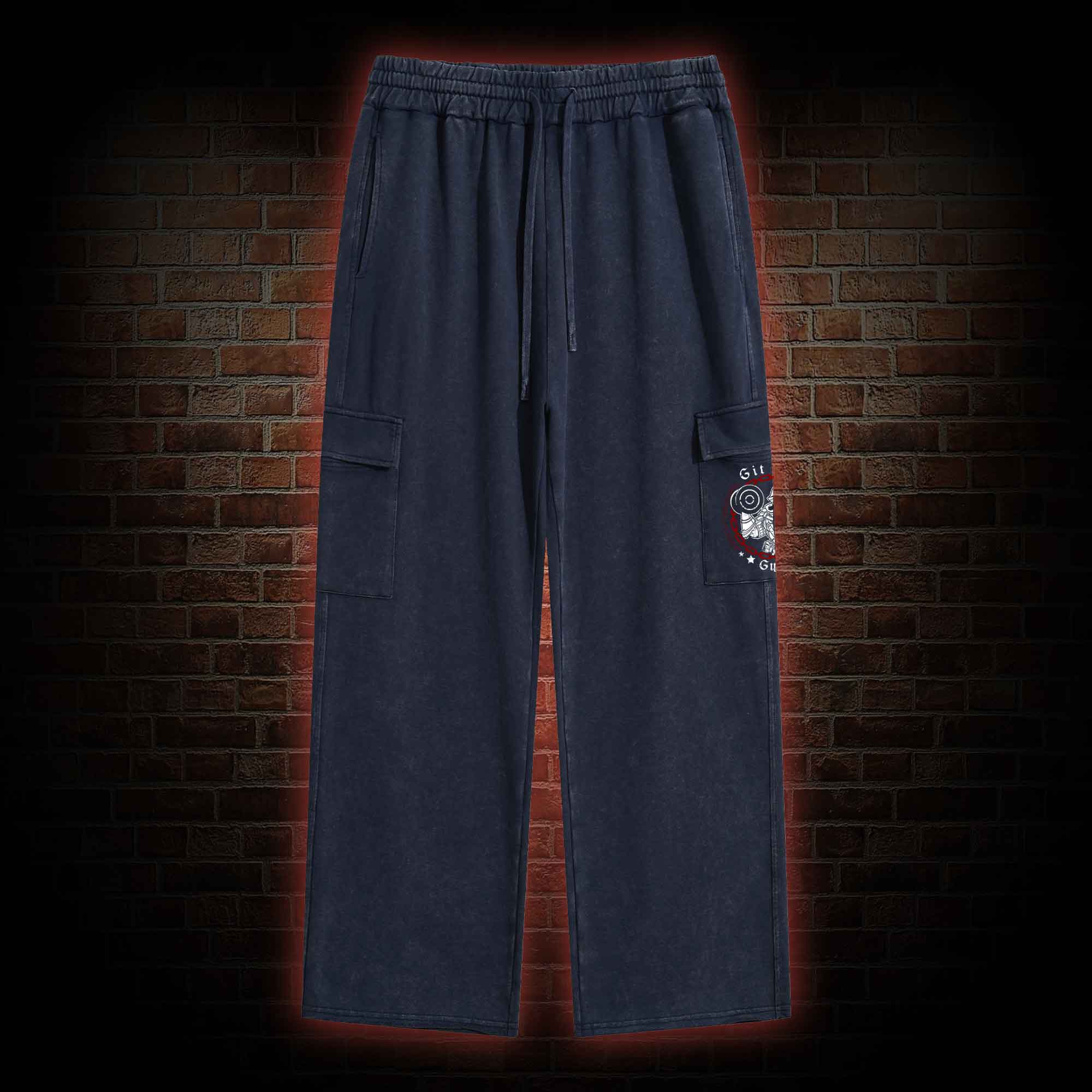 Git Gud Gym Washed Cargo Pants