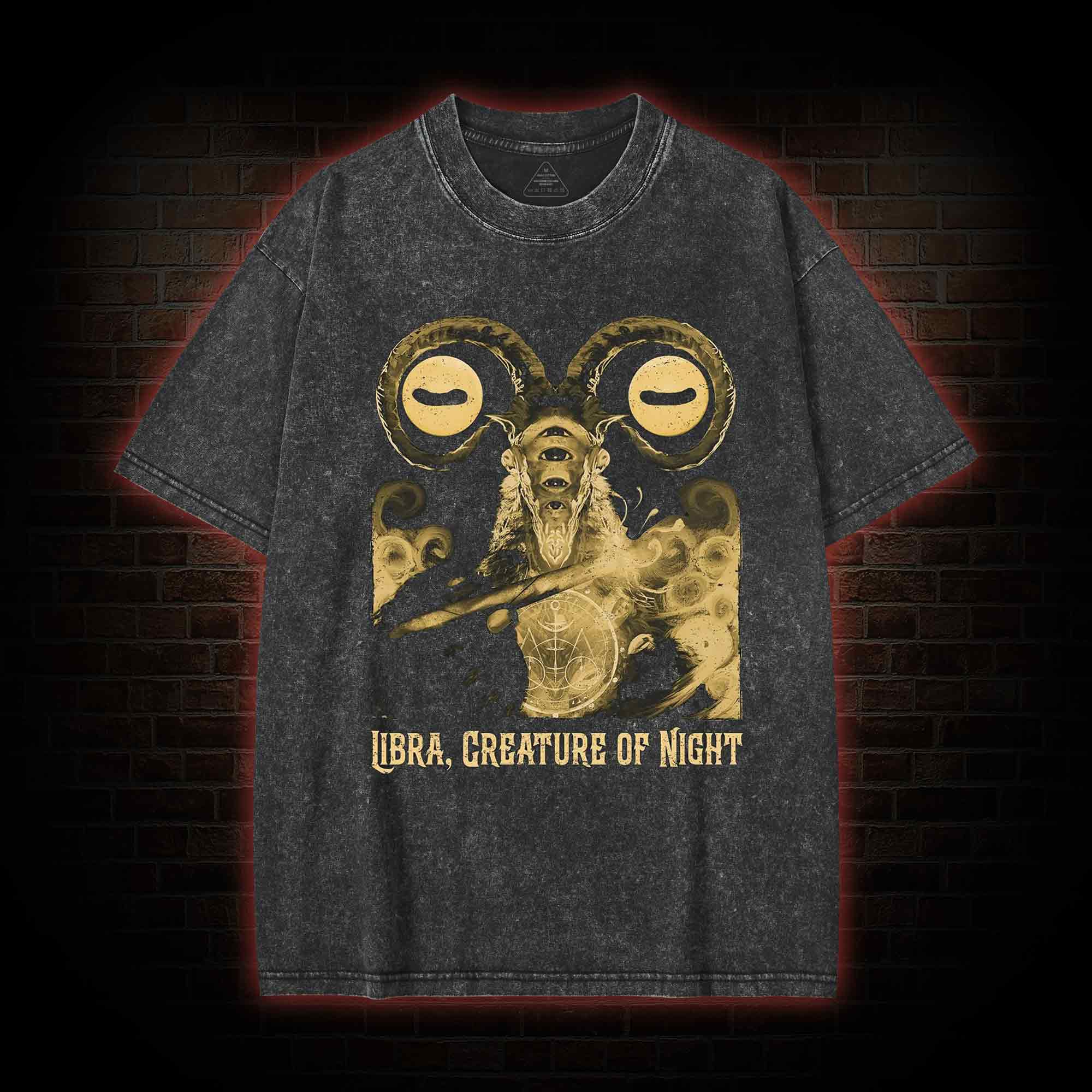 Creature of Night Washed T-shirt