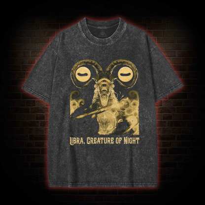 Creature of Night Washed T-shirt