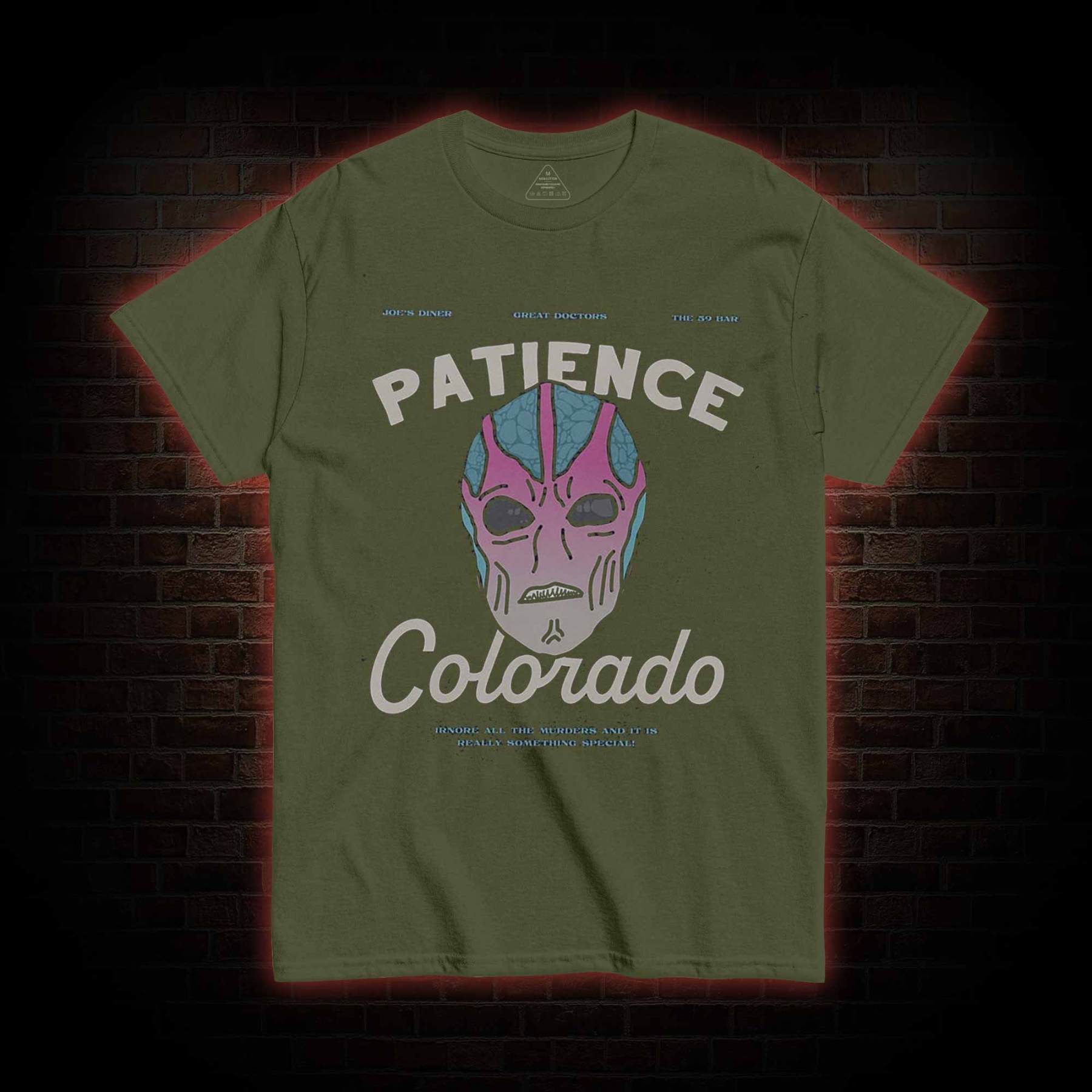 Vintage Alien Art T-shirt