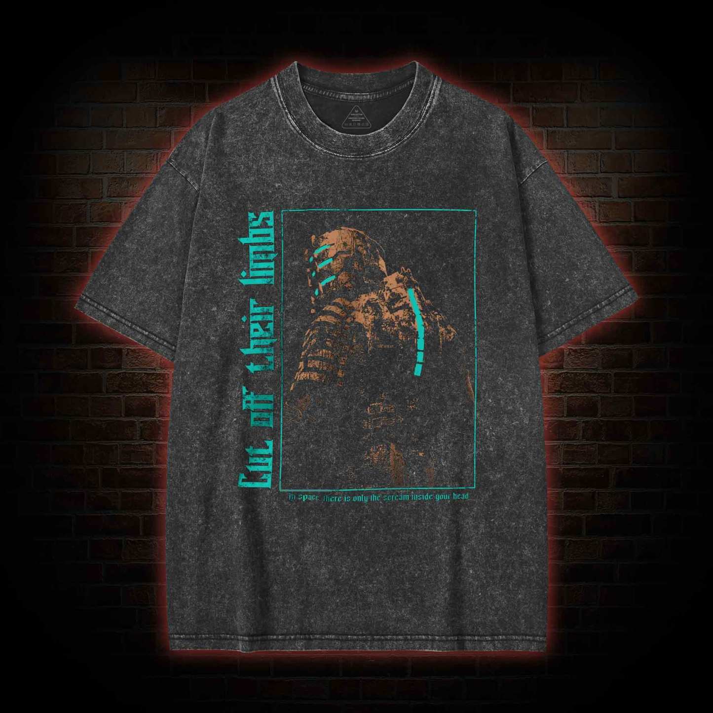 Cut of Their Limbs Washed T-shirt