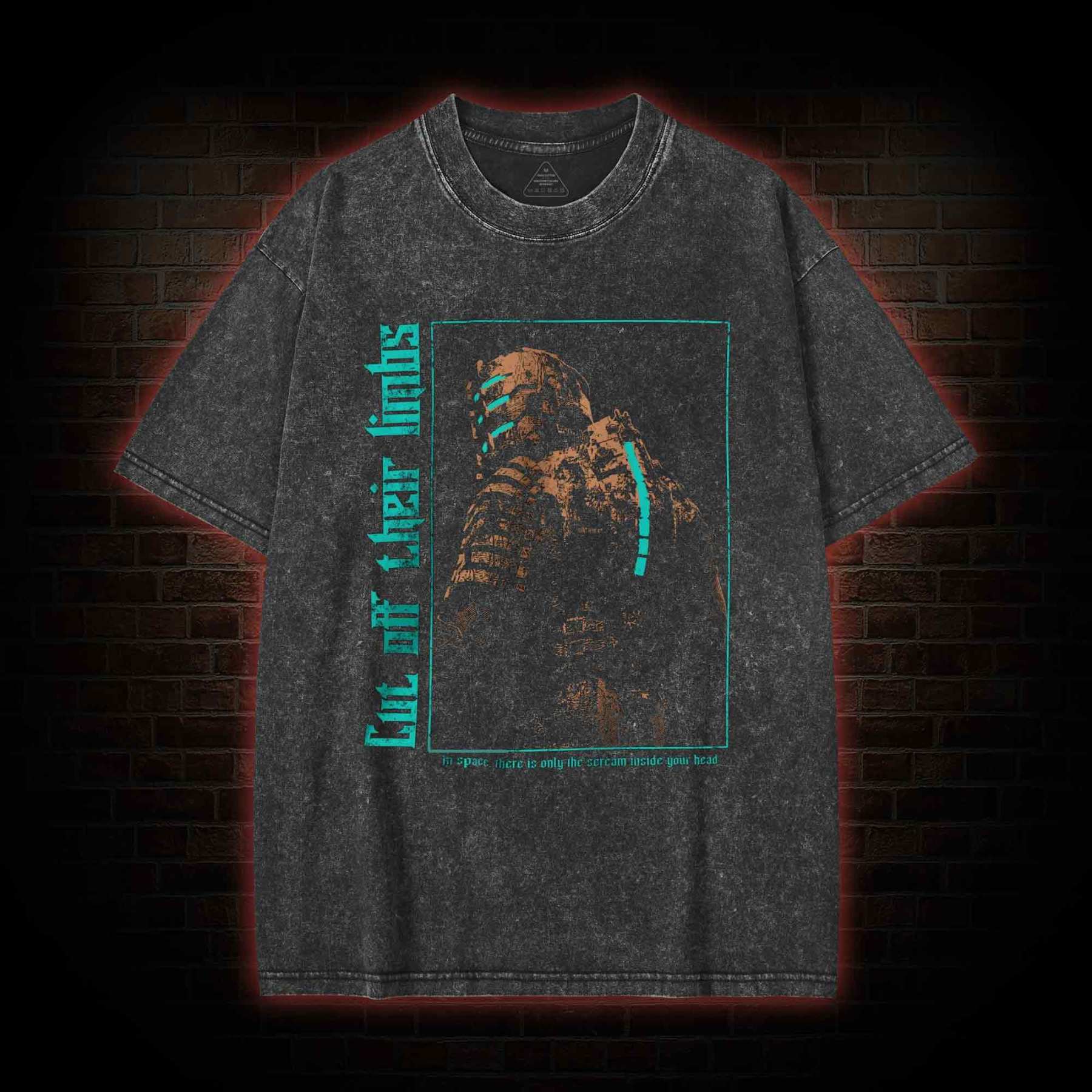 Cut of Their Limbs Washed T-shirt