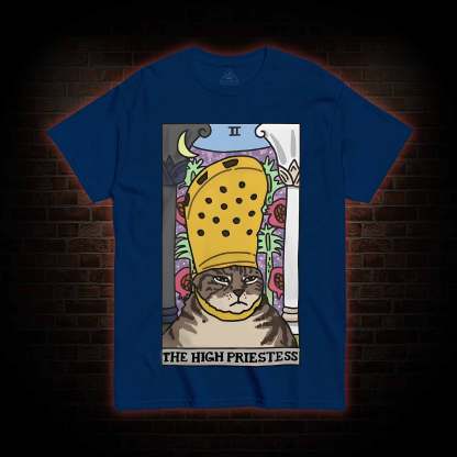 The High Priestess Cat T-shirt